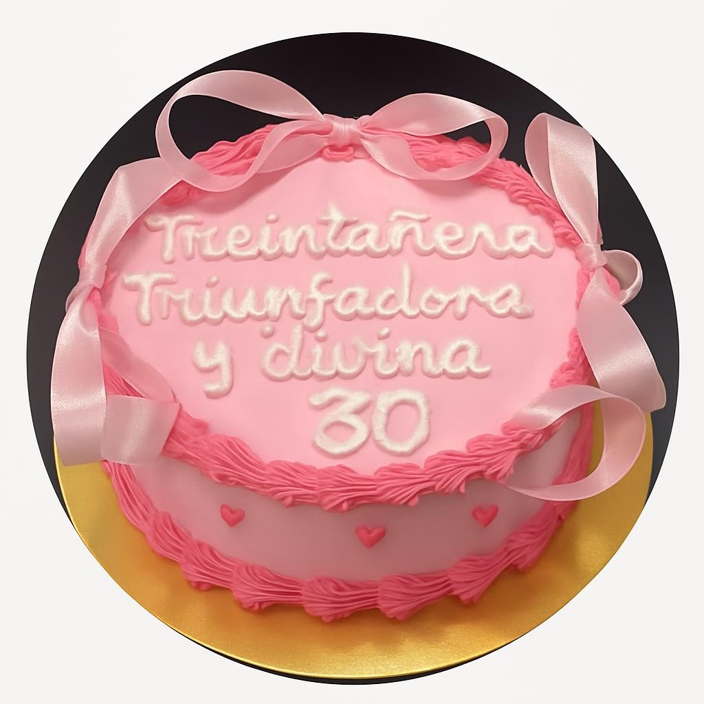 Tarta personalizada para cumpleaños de Pastelería Emma